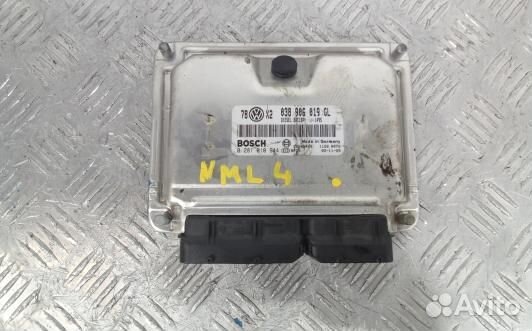 Блок управления двс volkswagen passat B5 (NML04PC0