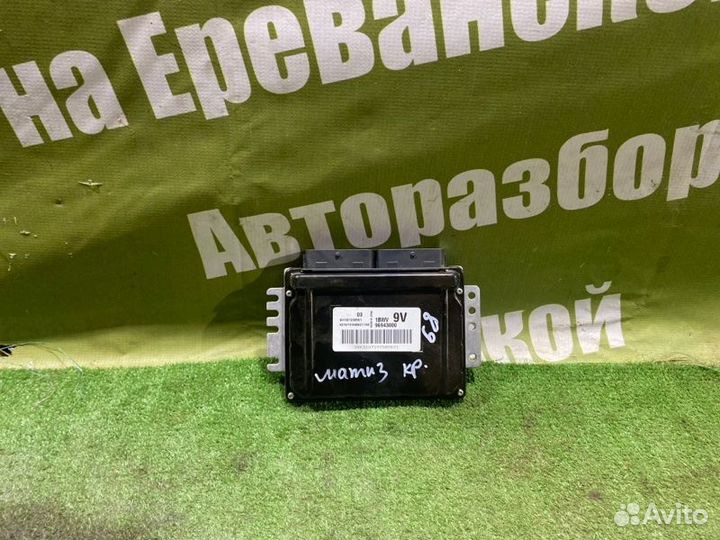 Блок управления двигателем Daewoo Matiz F8CV 2009