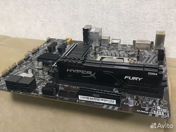 MSI B460M-A Pro + I5 10400f + HyperX Fury 16GB