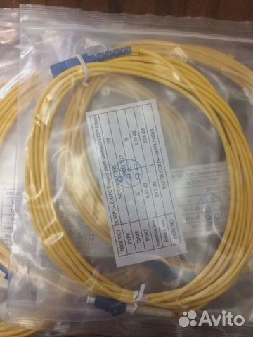 Пачкорды волс SC/UPC-LC/UPC-1m-duplex