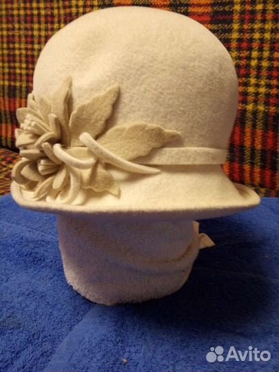Шляпа фетровая женская