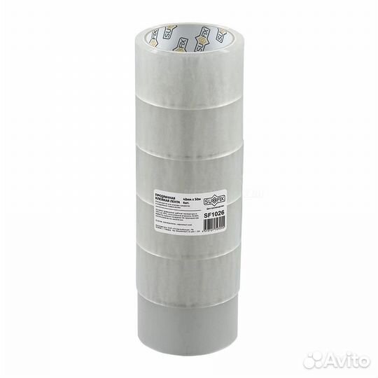 Sufix SF1026 Клейкая лента прозрачная 48мм х 50м