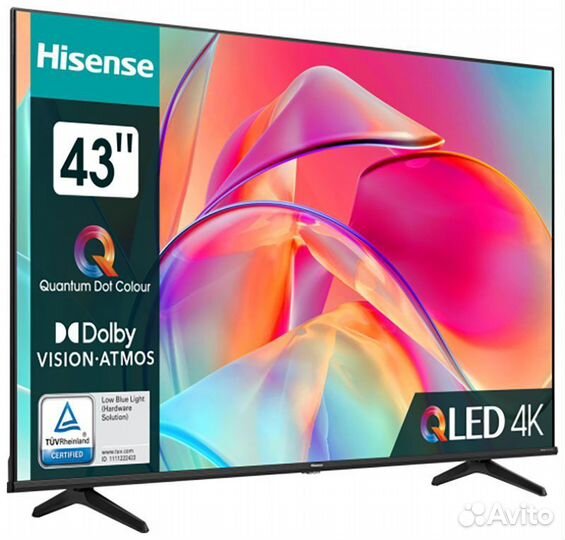 Телевизор Hisense 43E7KQ, 43