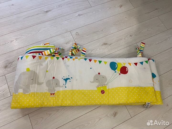 Бортики в кроватку mothercare