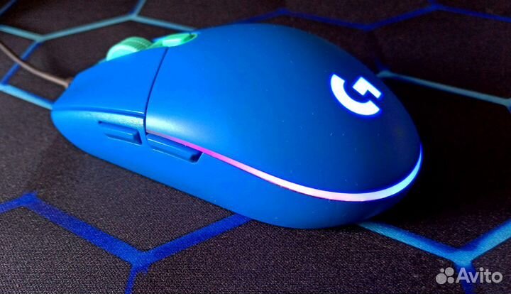 Мышь проводная Logitech G102 lightsync