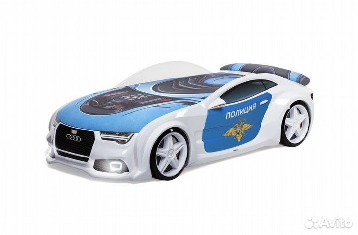 Детская кровать машинка