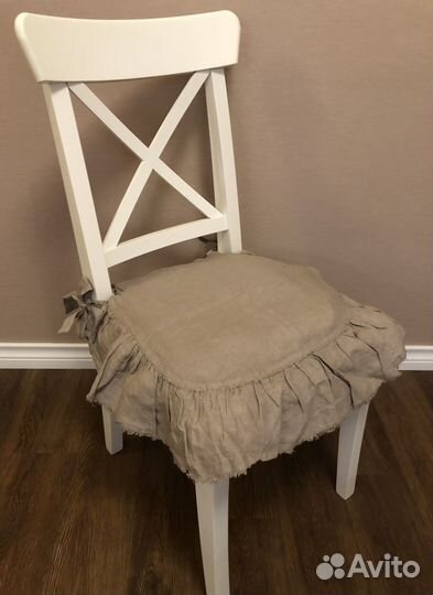 Чехол на стул, лён, новый, Zara Home