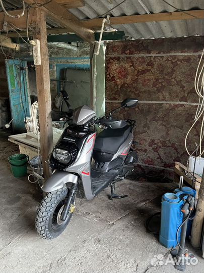 Скутер Motoland WY150-5C Matrix 150 Grey