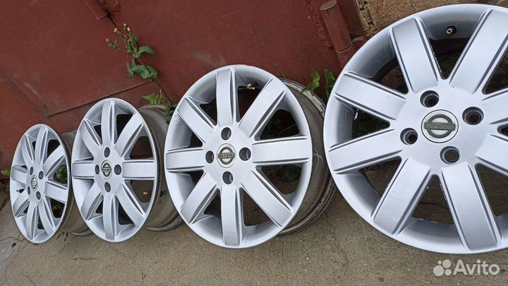 Литые диски r 15 Nissan, Renault