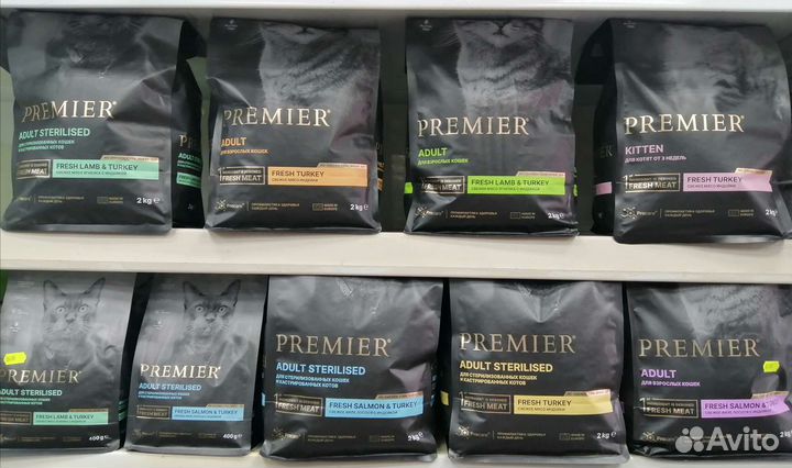 Корм для кошек и собак premier