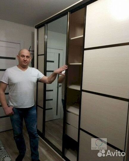 Шкаф купе угловой