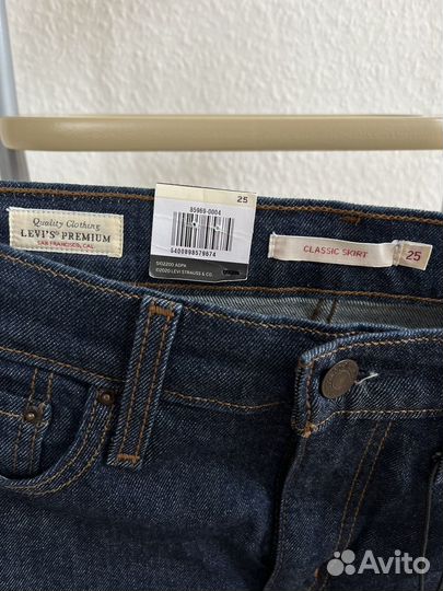 Levi's юбка джинсовая, original