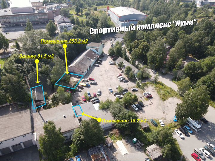 Имущ. комплекс (здание+помещение+зу)