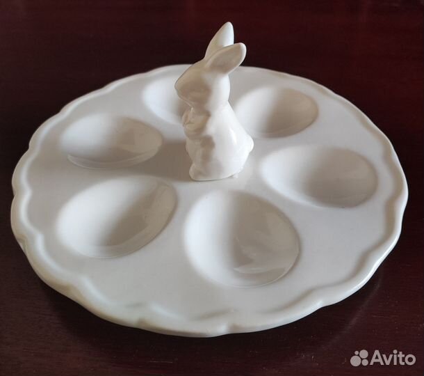 Пасхальный декор.Тарелка для пасхальных яиц