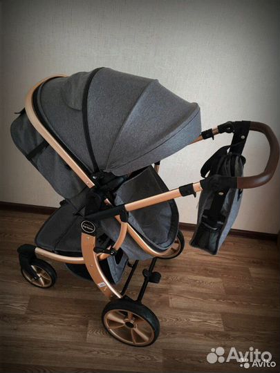 Коляска Farfello 2в1 трансформер новая от 0 до 3