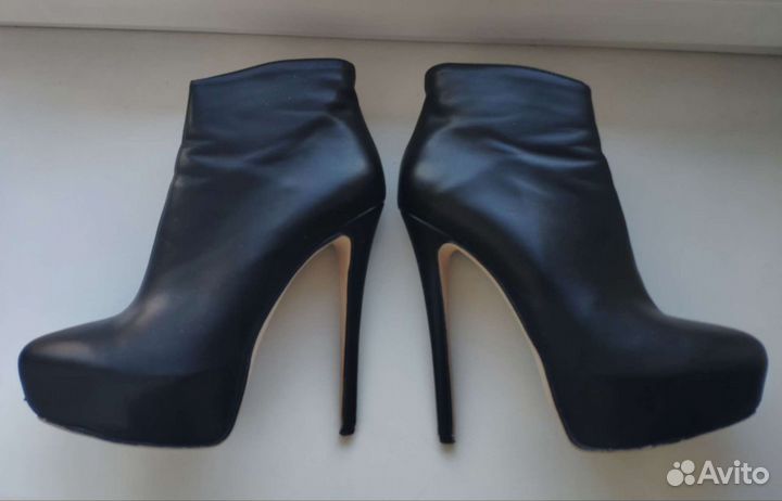 Ботильоны натуральная кожа