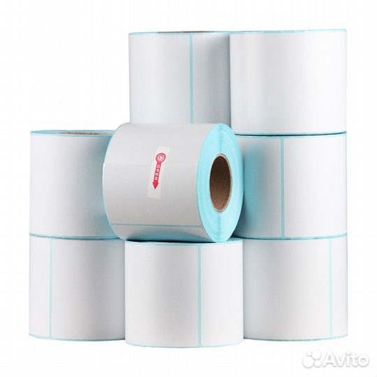 Термоэтикетки самоклеющиеся топ 75х120 для ozon