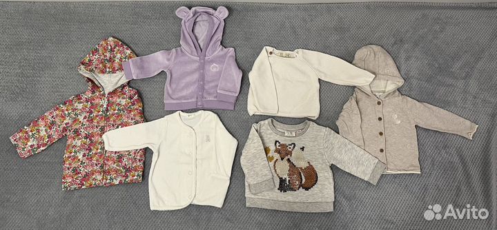 Пакет вещей для девочки от 3 мес