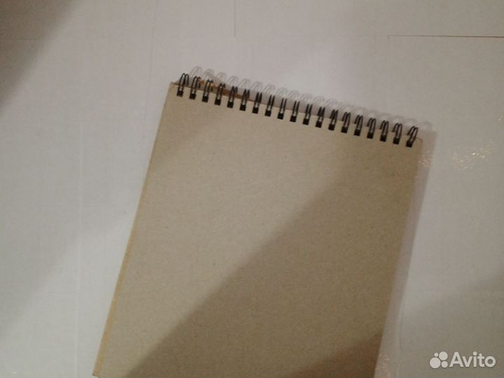 Крафтовый блокнот