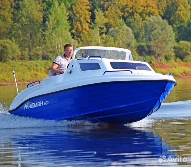 Новый комбинированный катер Неман 500 в наличии