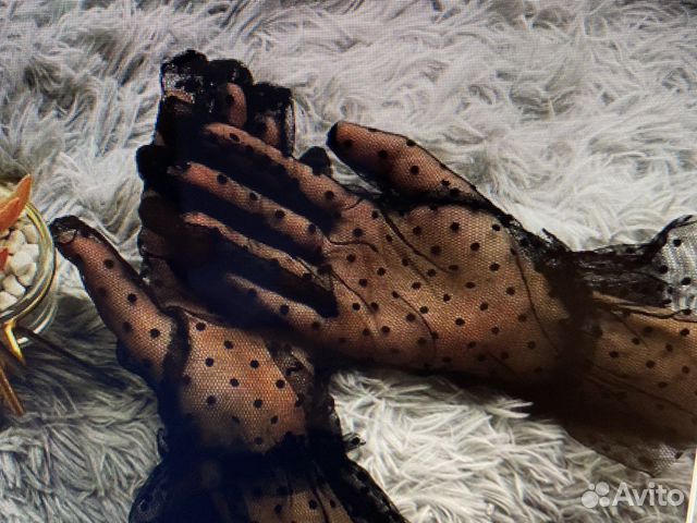 Перчатки женские кружевные