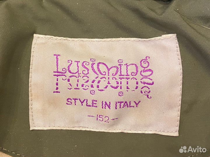 Пуховик зимний для девочки