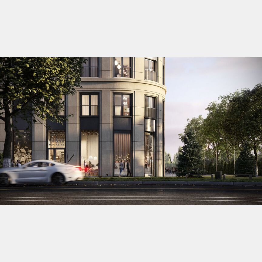 2-к. квартира, 71,6 м², 2/17 эт.