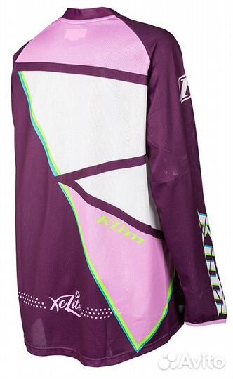 Джерси klim Women's XC Lite Jersey LG Shattered Pu