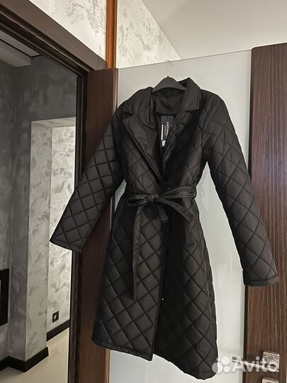 Пальто стеганное женское 42 44