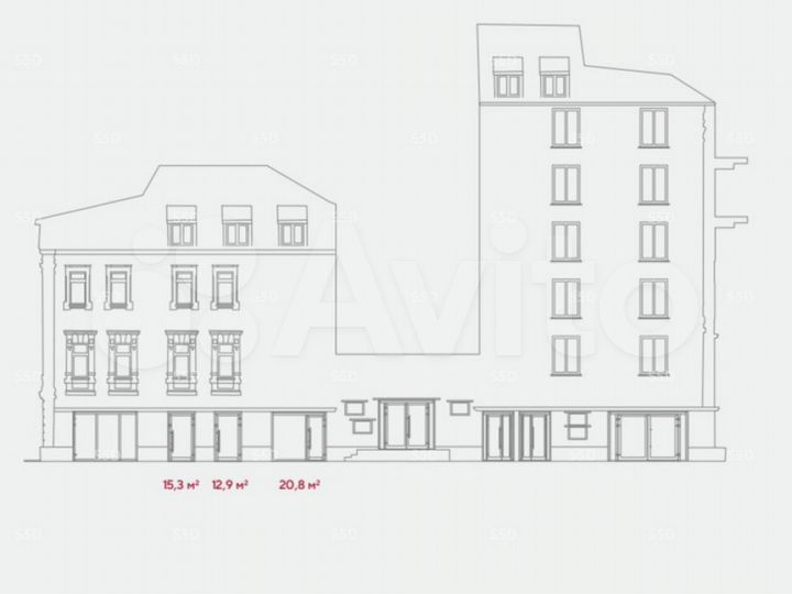 Продам торговое помещение, 12.9 м²