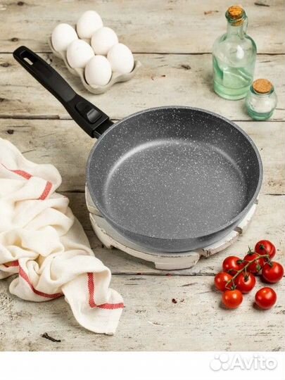 Новая Сковорода со съемной ручкой 24, 26 и 28 см