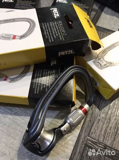 Карабин Petzl rollclip Z screw-lock с роликом