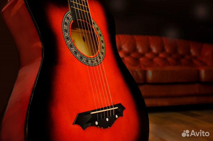 Гитара Belucci BC 3810 RDS красный