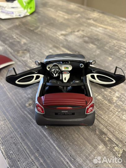 Модель 1/18 Smart Fortwo 453 Cabrio
