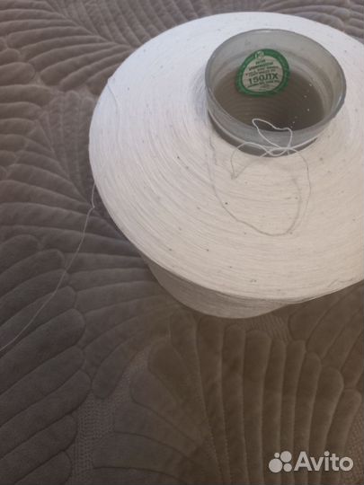 Пряжа нитки для вязания хлопок в бабине