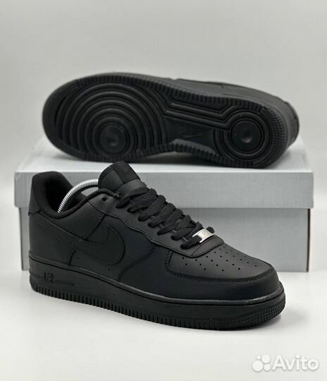 Мужская обувь Nike Air Force 1 Low (Черные )