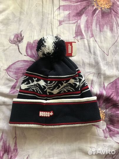 Спортивная шапка и перчатки Bosco