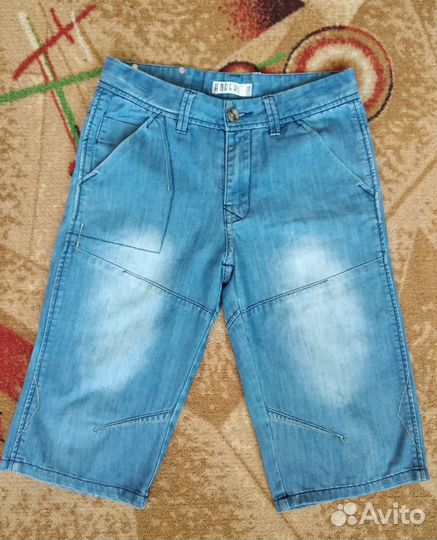Шорты джинсовые, рост 134, kodeks, п/регулируется