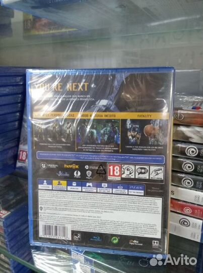 Mortal Combat 11 диск ps4