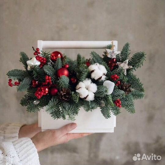 Елочные композиции