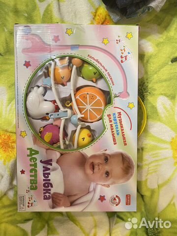 Музыкальная карусель на кроватку