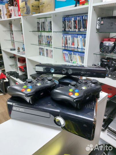 Xbox 360 Slim 250gb LT3.0+Free. Kinekt. 2 дж