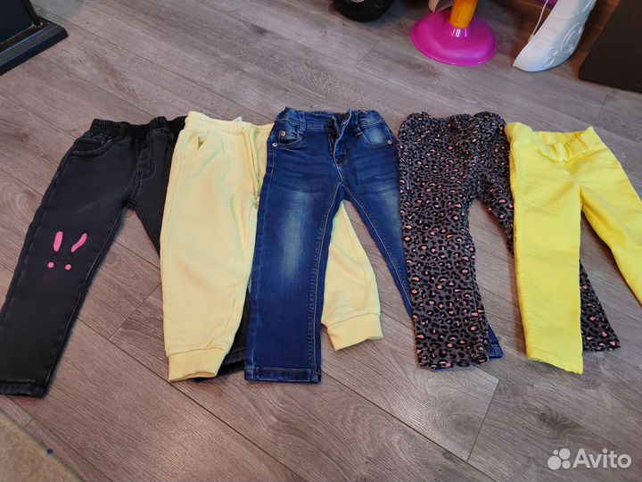 Джинсы брюки для девочки