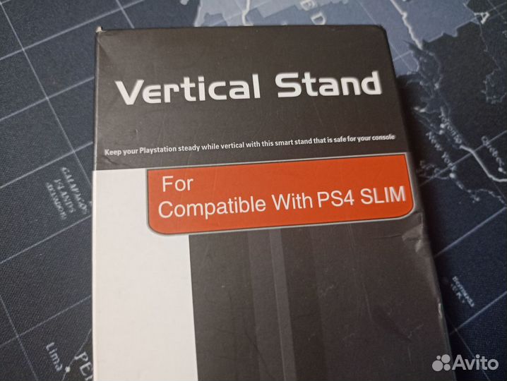 Подставка для Playstation 4 Slim (Vertical stand)