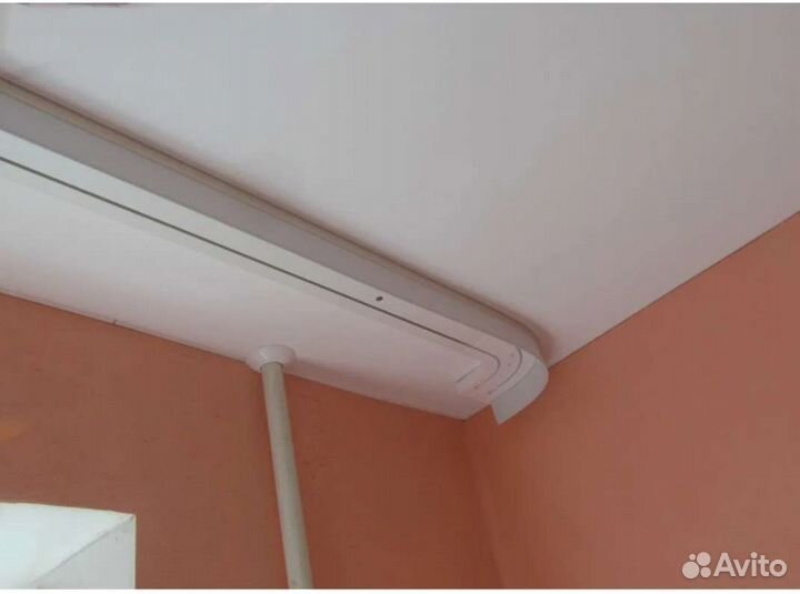 Карнизы потолочные для штор