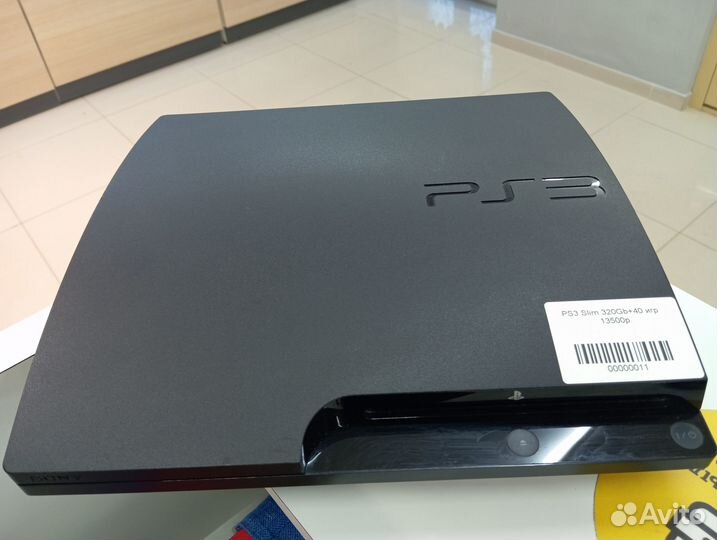 PS3 Slim 320Gb + куча игр