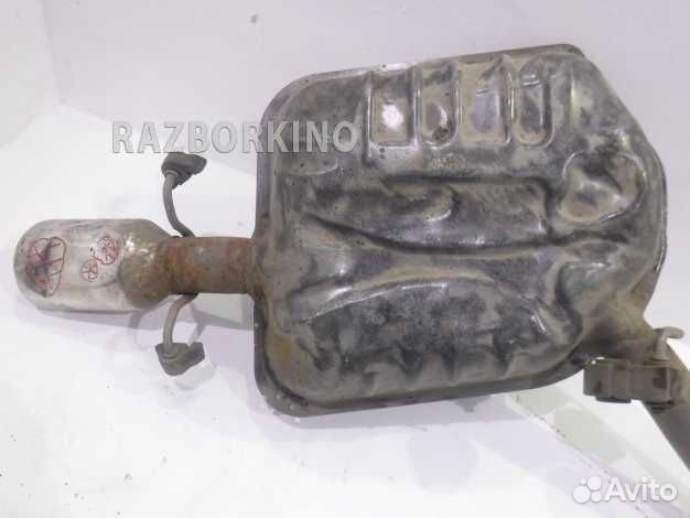 Задняя банка глушителя