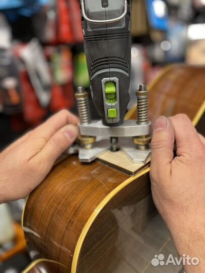 Трансакустический звукосниматель для гитары Double