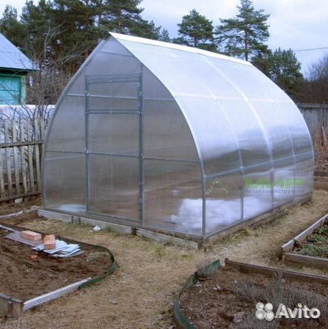 Теплицы Капелька и Арка. Оцинкованный каркас