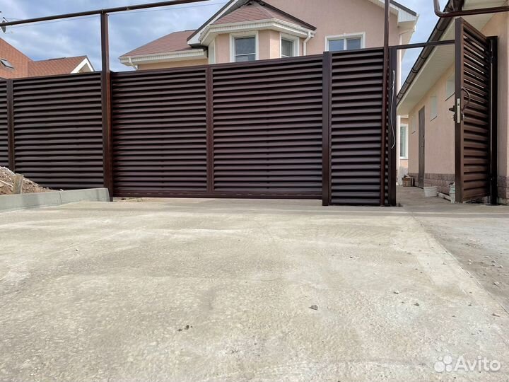 Заборы жалюзи